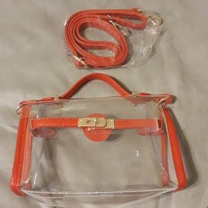 Jelly Transparent crossbody purse